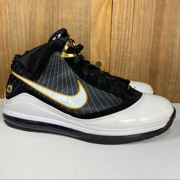 lebron 7 black gold